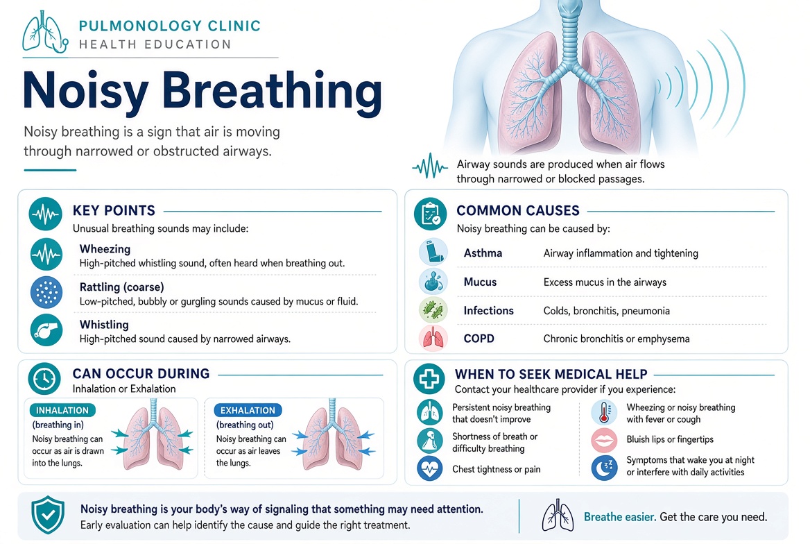 Noisy Breathing